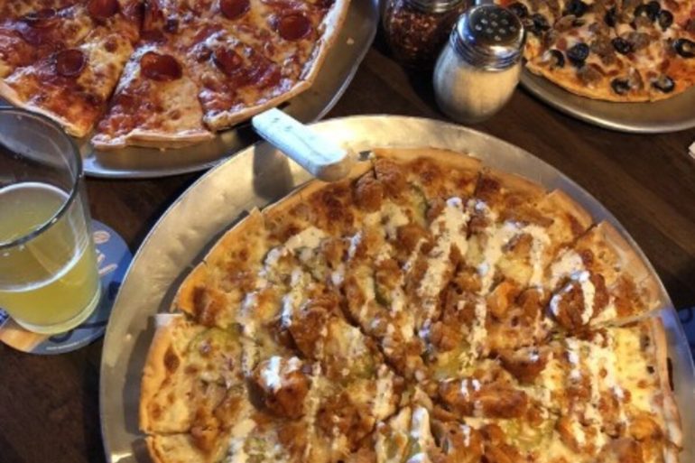 Food at Old Shawnee Pizza located in Shawnee, KS.