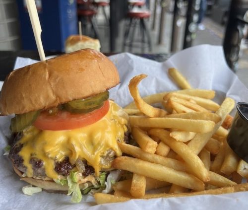 Food at The Waterfront Bar & Grill located in San Diego CA.