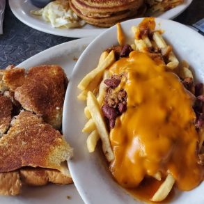 Food at Arcade Restaurant located in Memphis TN.