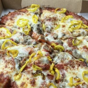 Food at Luigi's Restaurant located in Akron, OH.