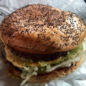 Food at Keller's Drive-In located in Dallas, TX.