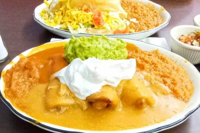 Food at Mill Stop Cafe located in Pueblo, CO.