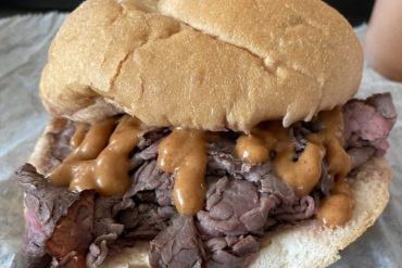 Food at Beefy King located in Orlando, FL.