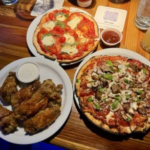 Food at Mamma Celeste's Gastropub located in Sparks, NV.