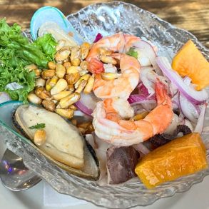 Ceviche mixto at Pisco Latin Kitchen in Sandy Springs, Georgia