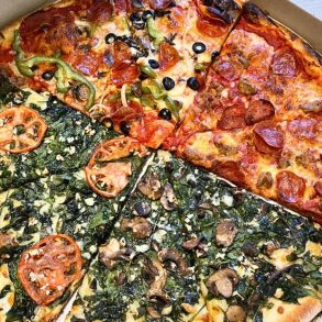 pizza at Boston's North End Pizza Bakery in Aiea, Hawaii