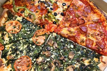 pizza at Boston's North End Pizza Bakery in Aiea, Hawaii