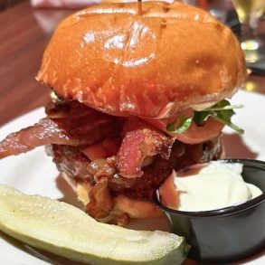 Brasserie Burger at Redcoat Tavern in Royal Oak, Michigan