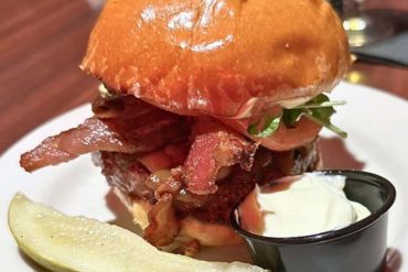 Brasserie Burger at Redcoat Tavern in Royal Oak, Michigan
