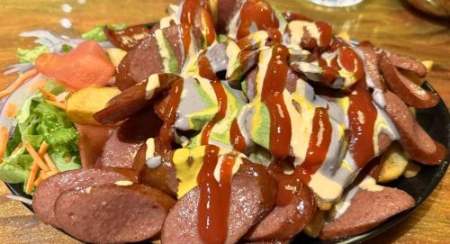 Papa a La Huancaina at The Red Llama in Lone Street, Colorado