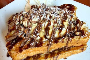 Chunkamonka French Toast at Shine Cafe in Troy, Michigan