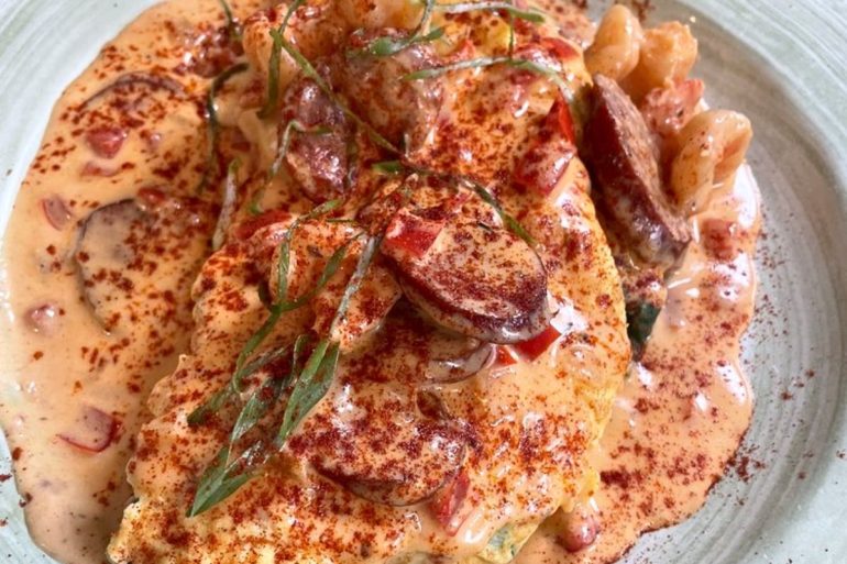 Nola Omelet at Cedar in Covington, Kentucky