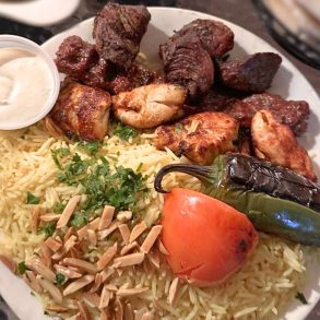 Mixed Kebab Platter at Abu Rass in Paterson, NJ