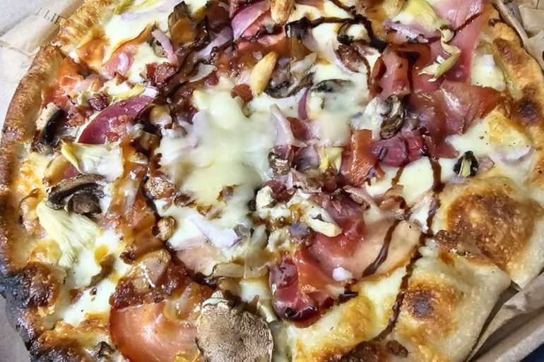 Romana at Firo Fire Kissed Pizza in Lawton, Oklahoma