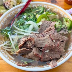 Beef Pho at Noodlezip in Bismarck, North Dakota