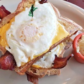 The French Toast Club at Scrambled Diner in Dyer, IN