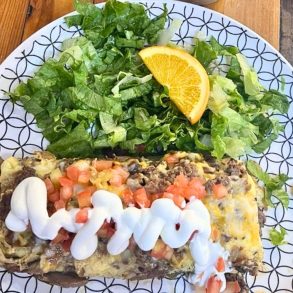 Philly Steak Omelet at Bay 34th Street Diner in Arlington, Texas