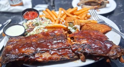 BBQ Ribs at Rooftop on Miller in Buckeye, Arizona