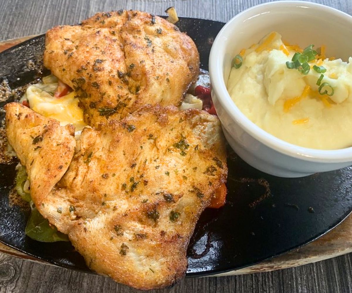 Sizzling Chicken at Rooftop on Miller in Buckeye, Arizona