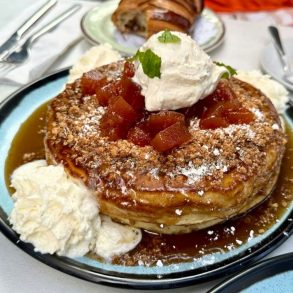 Pastelito Pancakes at B Bistro + Bakery in Miami, Florida