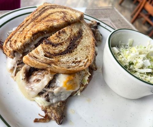Brisket Reuben at 55 South in Brentwood, TN