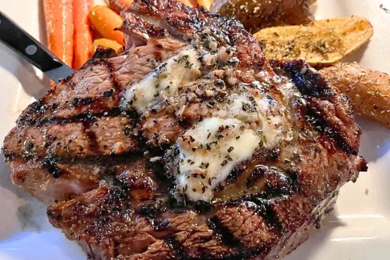 Ribeye Steak at Darby's on Fifty-Nine in Cuyahoga Falls, Ohio
