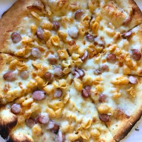 Mac Daddy Pizza at Blue Skye Brewery & Eats in Salina, Kansas