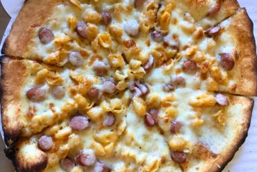 Mac Daddy Pizza at Blue Skye Brewery & Eats in Salina, Kansas
