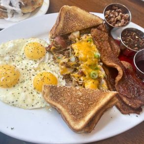 Blue Dog Big Breakfast at Blue Dog Bistro in Gulfport, Mississippi