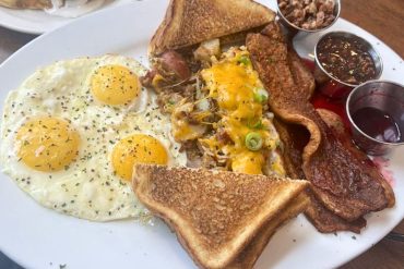 Blue Dog Big Breakfast at Blue Dog Bistro in Gulfport, Mississippi