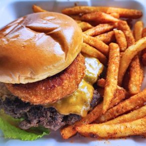 Big Ole Plano BBQ Burger at Nest Burger in Plano, TX