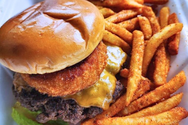 Big Ole Plano BBQ Burger at Nest Burger in Plano, TX