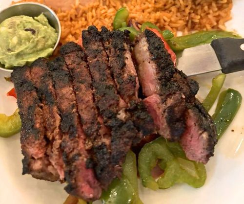 Steak Fajita at Chala's Wood Fire Grill in Mesilla, New Mexico