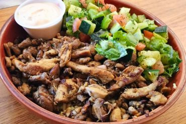 Chicken Shawarma Bowl at Sara’s Cafe & Grill in Roswell, New Mexico