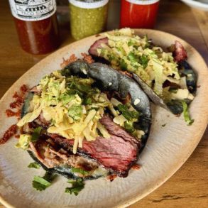 tri tip tacos at TheWhite Rooster in Dana Point, CA