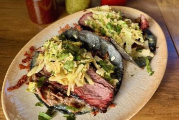 tri tip tacos at TheWhite Rooster in Dana Point, CA