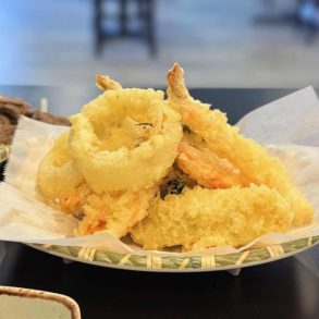 huge tempura at Hankki Korean Restaurant in Sacramento, Arden-Arcade, CA