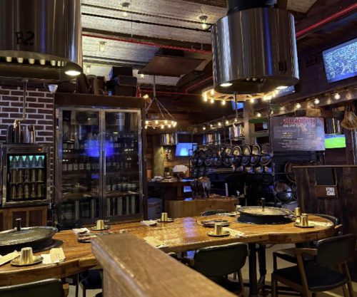 inside blacksmith bbq in bayside NY