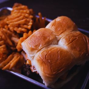 Villains Brewing Company - Smash Burger Sliders