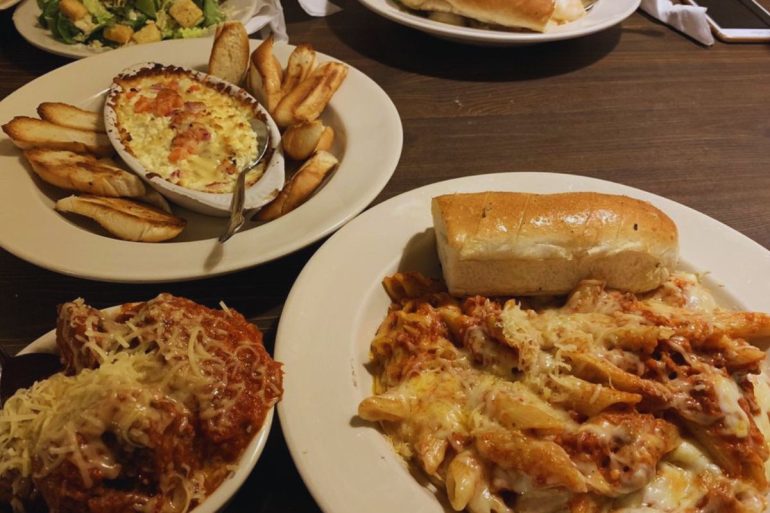 Giuseppe's Cafe - Baked Ziti, Side of Meatballs, & Baked Feta