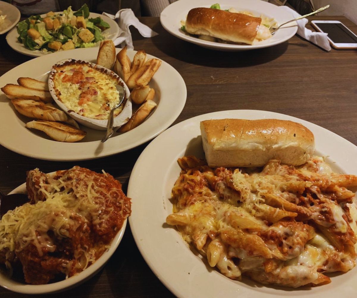 Giuseppe's Cafe - Baked Ziti, Side of Meatballs, & Baked Feta