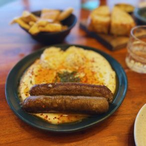 Elizabeth’s - Turkish Eggs and Lamb Sausage