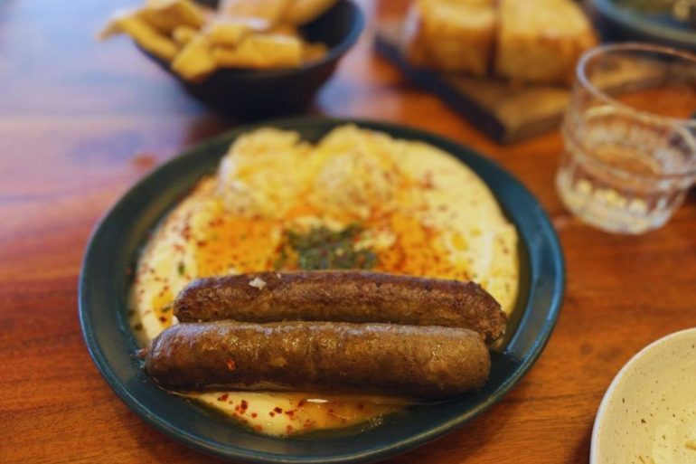 Elizabeth’s - Turkish Eggs and Lamb Sausage