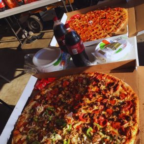 Big Guy's Pizza, Pasta and Sports Bar - Giant Pepperoni & Grand Slam
