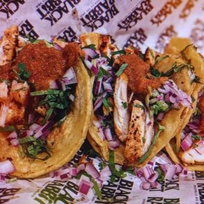 The Black Rabbit - Chicken Tacos