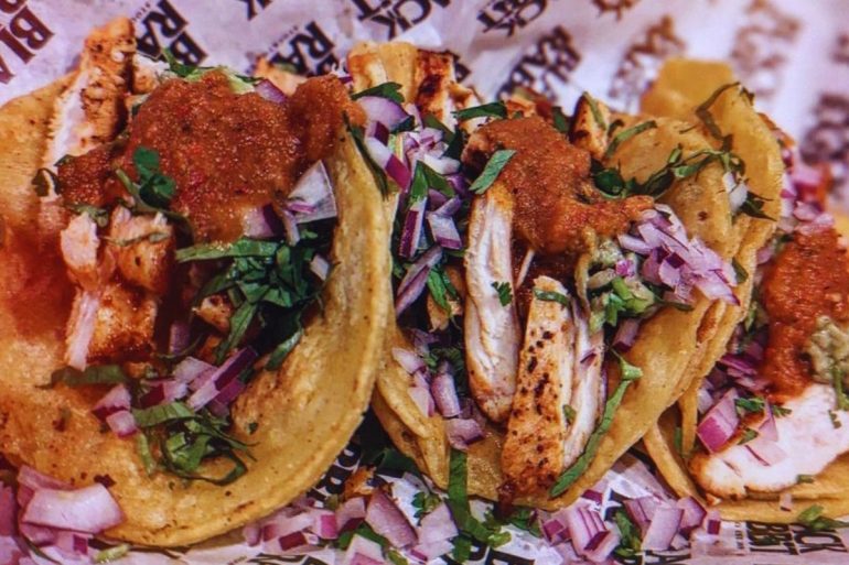 The Black Rabbit - Chicken Tacos
