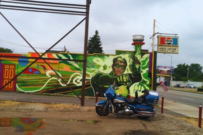 Green Lantern - Store Side