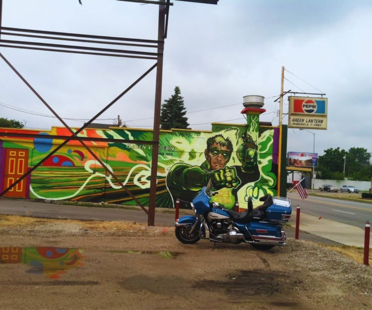 Green Lantern - Store Side