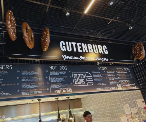 Gutenburg - Menu
