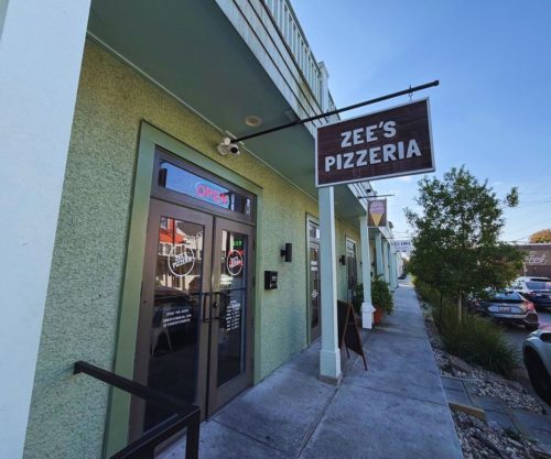 Zee’s Pizzeria - Storefront & Sign